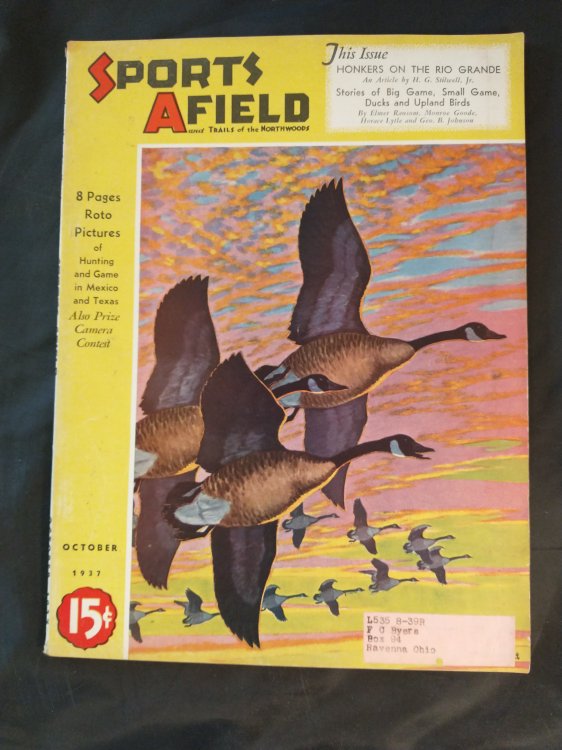 SPORTS AFIELD OCT. 1937